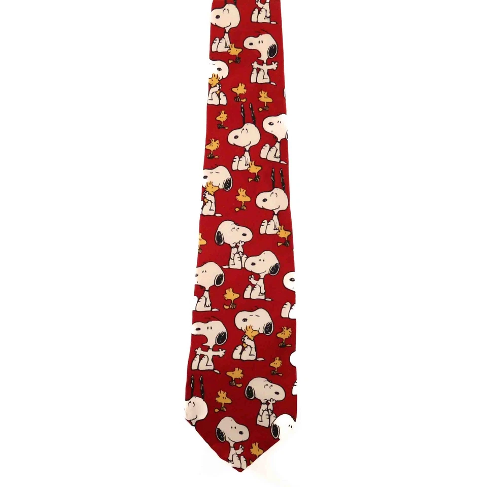 Corbata de abrazo de colección Peanuts Snoopy Woodstock Best Friends Día del Padre Doctor Foto 3 de 4