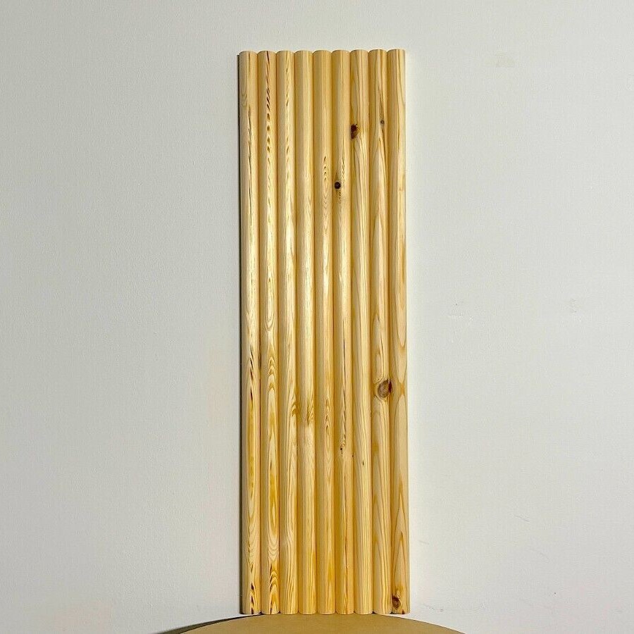 Reeded Wood Panels for Walls, Islands, Cabinets, Ceiling, Tambour Wall Panels