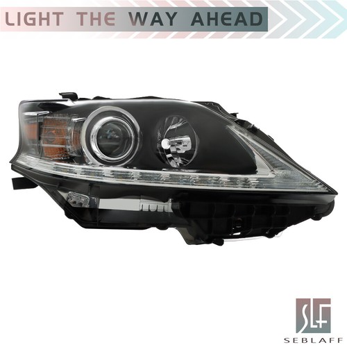 Headlight For Lexus RX350 RX450H 2013-2015 HID w/LED DRL Non-AFS Projector Right - Picture 2 of 15