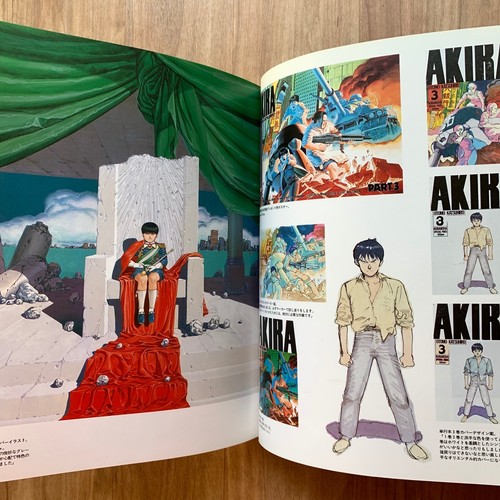 AKIRA CLUB w/ Postcard Otomo Katsuhiro Illustration Book Comic Japan Ver. Tetsuo - Picture 3 of 16