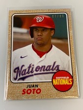 2021 Topps Transcendent VIP Party Juan Soto #07/95 - #1968-JS