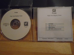 Rare Promo High And Mighty Color Cd Pride Japanese Metal Gundam Seed Destiny 05 Ebay