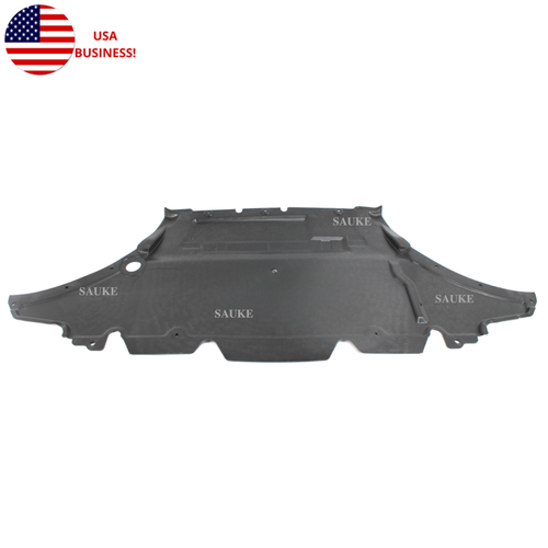 for 2013- 17 A4 S4 rear engine undercover splash shield baffle guard 2 ...