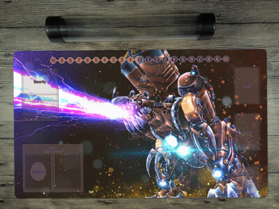 DTCG Adventure Rust Tyranomon Trading Card Game Card Zones Playmat Free Tube