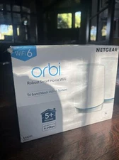 NETGEAR Orbi AX4200 Wireless-Wi-Fi 802.11ax 3-Ports Router - RBK752100NAS