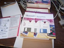 Microsoft Works 2.0 on Disks for Macintosh