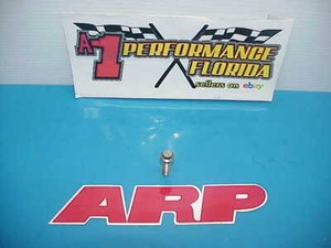 1 ARP 12-Point Flange Head Polished Stainless Bolt 3/8"-16 RH Thread 1.375" Long