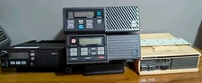 *UNTESTED* VINTAGE Radio Lot Of 4 | M/A-COM GE (GENERAL ELECTRIC) W/Heads