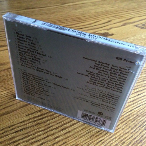 Bill Evans ~ The Definitive Bill Evans ~ Sealed 2 CD Set ~ Mint! - Picture 4 of 4