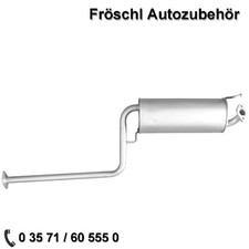 für Hyundai Atos Prime 1,0 1,1 MX  Mittelschalldämpfer Auspuff Auspuffanlage a*