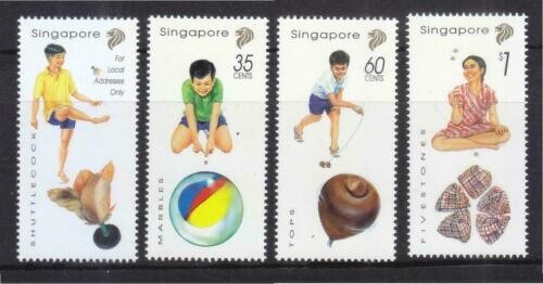 Singapur 1997 traditionelle Spiele komplett 4V postfrisch - Bild 1 von 2