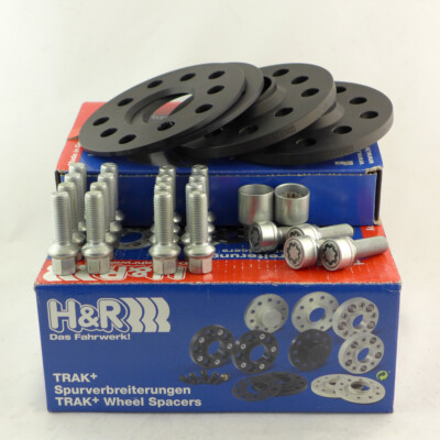 H&R Spurverbreiterung 10/26mm schwarz für MB S-Klasse 221 222