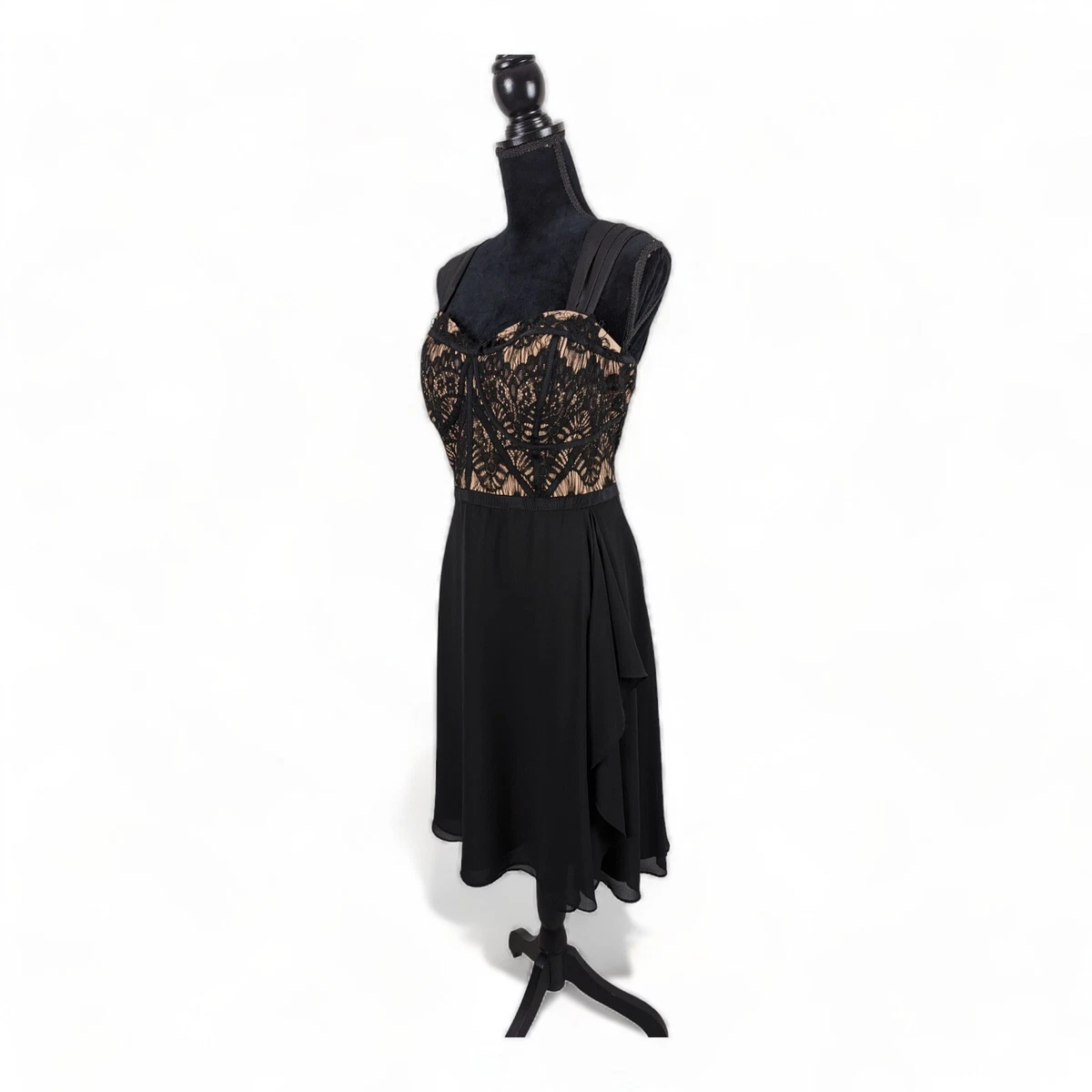 City chic shop eyelash ebony dress