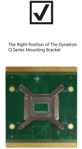 Dynatron Q3 Intel LGA 1851 1700 Socket Copper Heatsink 125W 1U Server CPU Blower - Picture 11 of 11