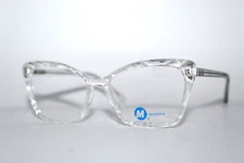 NEW MODERN OPTICAL GLIMMER CRYSTAL AUTHENTIC EYEGLASSES FRAMES 54-17-140MM
