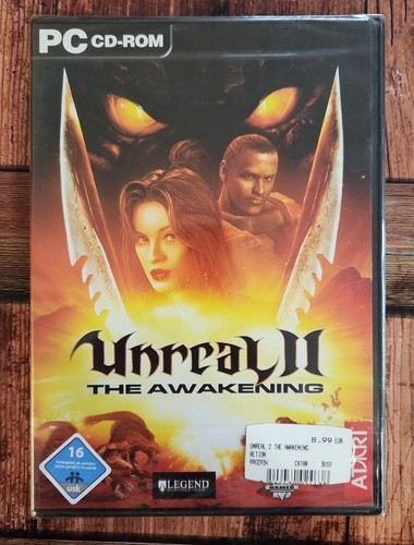 Unreal II-The Awakening (PC, 2003) OVP Sealed VGA Wata Brandneu