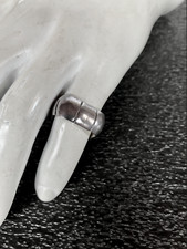 Vintage Square Sterling Silver Ring Size 7 Marked 925