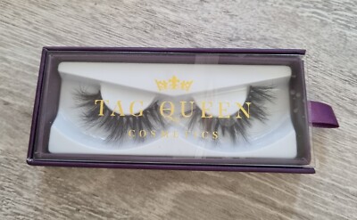 Tag Queen 3D Faux Nerz Emma Wimpern wiederverwendbar bis zu 25 Mal.