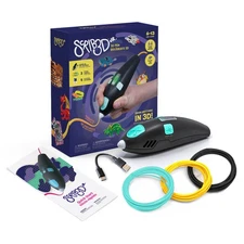 SCRIB3D Junior, 3D Pen for Kids, No Hot Parts, Includes Free Plastic Refills