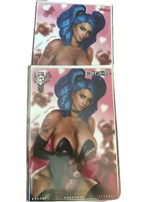 Deathrage #4 Shikarii Playdate Trade Dress and Virgin Cover Set