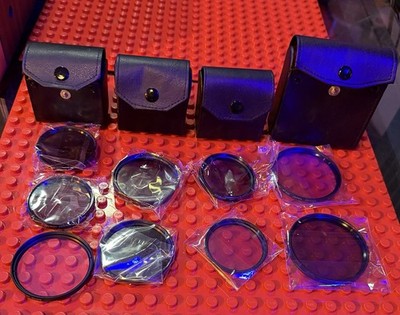 Lot of 10 Zeikos Precision Design Camera Filters New Condition Fits Cannon