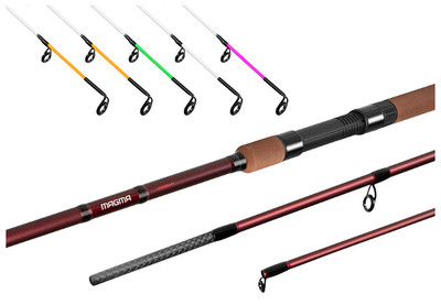 Delphin MAGMA LEGEND4RY Light Feederrute 3m 90g inkl. 5 Spitzen Angelrute Rute