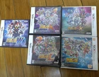 Lot 5 Super Robot Wars K W L UX BX set Nintendo DS 3DS Japan Version Tested