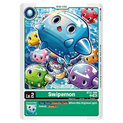 Digimon Card Game - World Convergence - Swipemon - (C) - BT21-005