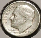 Silver Dime - Roosevelt - 1949-S [312]
