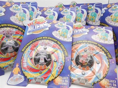 P.E.T ALIENS!  10 Figuren  Vivid 1993  SEALED  RARE Konvolut /R4F9