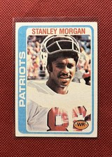 Stanley Morgan 1978 Topps Football #361 Rookie Card Patriots. rookie card picture