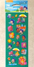 BUBBLE GUPPIES STICKERS NEW SEALED FREE SHIP 4 SHEETS PER PACK SALE