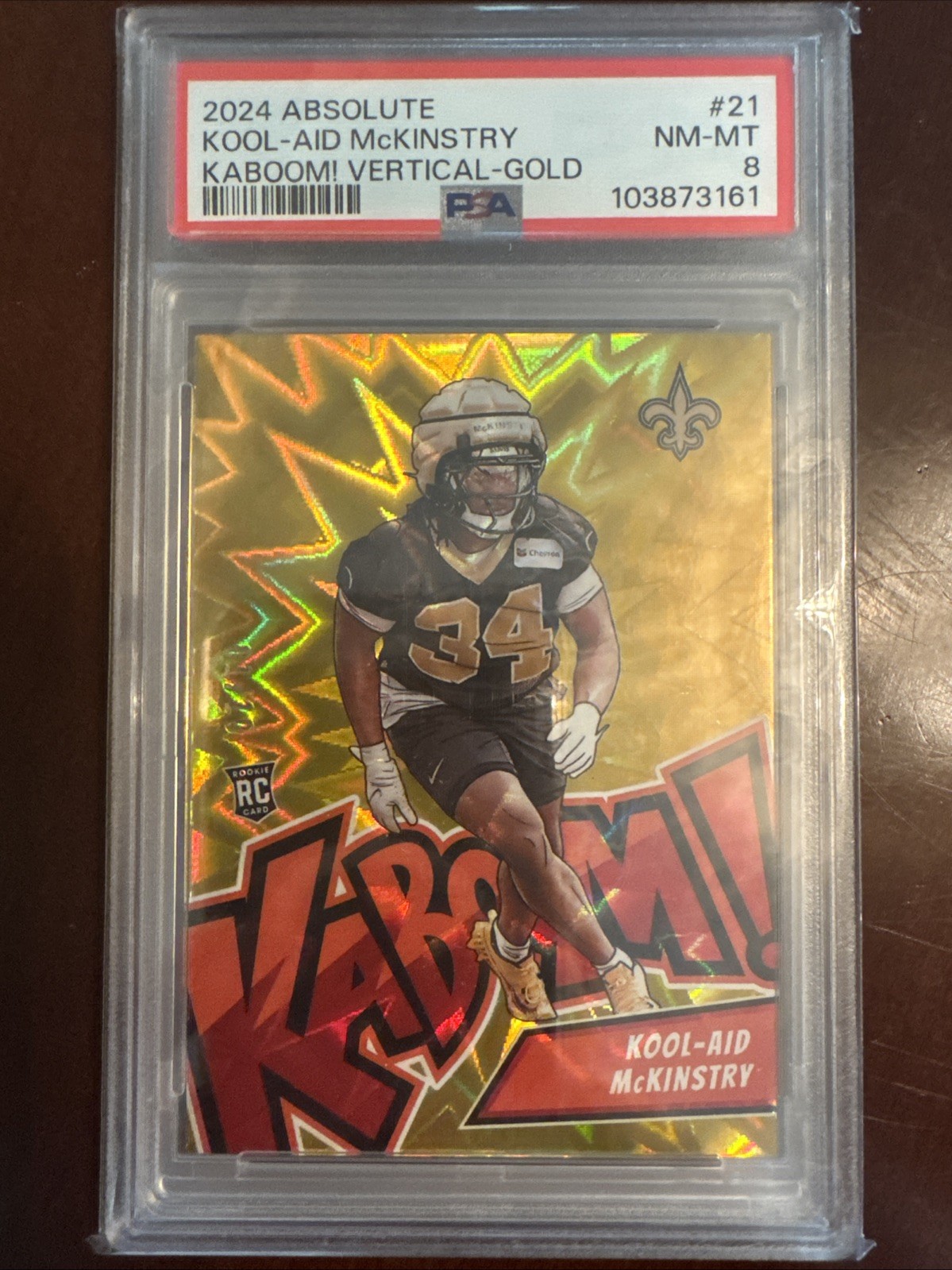 Kool-Aid McKinstry Panini Absolute Explosive #EXKAM Gold