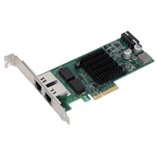 Network Card PCIE X4 Rj45 10/100/1000Mbps Gigabit Dual Port Electric Port Net FY - Afbeelding 12 van 22