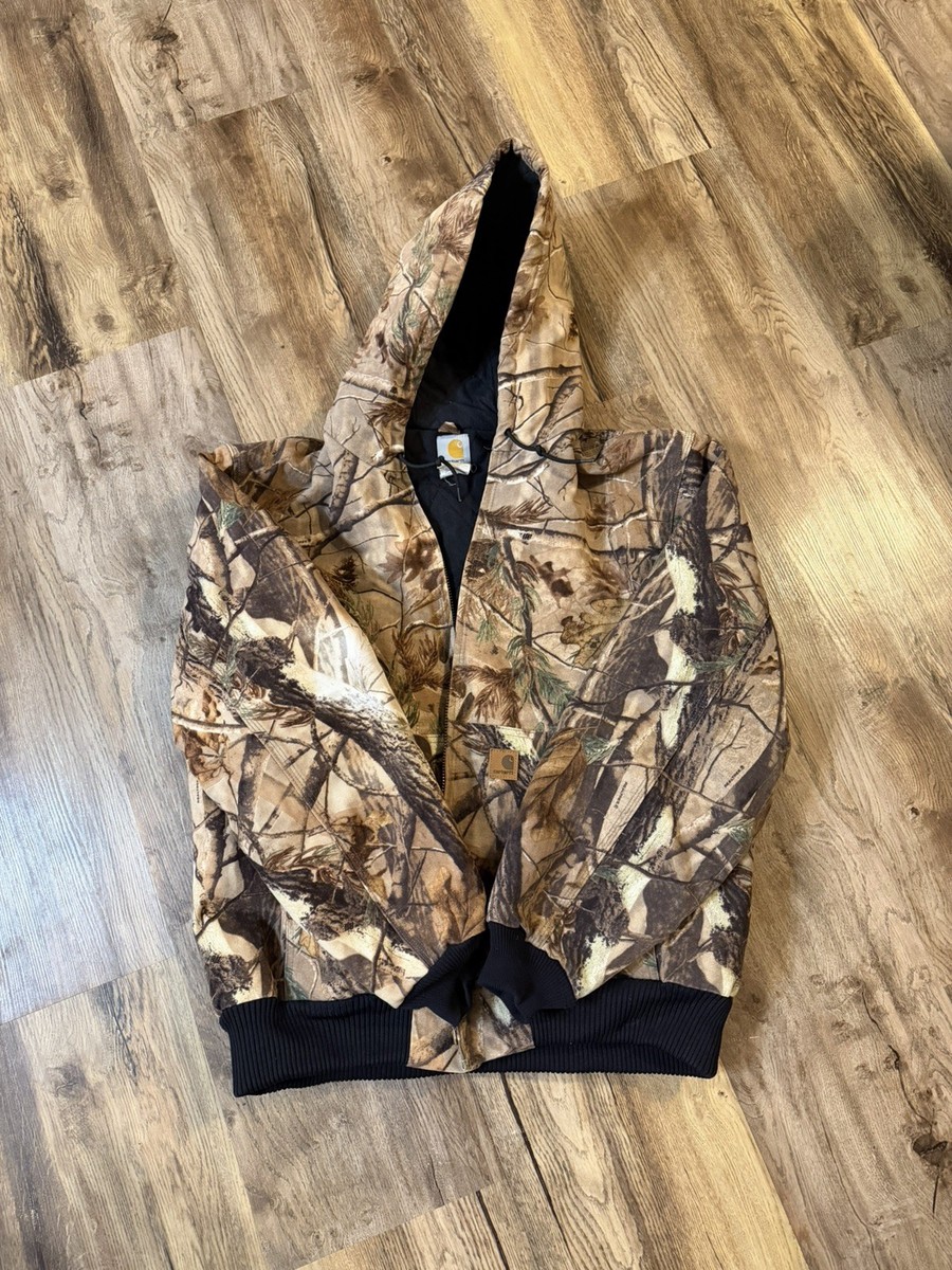 Carhartt Realtree Camo Jacket J221 CAP Large Tall Y2K Vintage