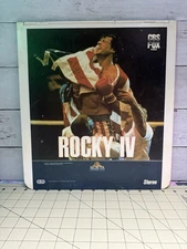 Vintage CBS Fox Video CED Videodisc Rocky 4 Rocky IV Untested