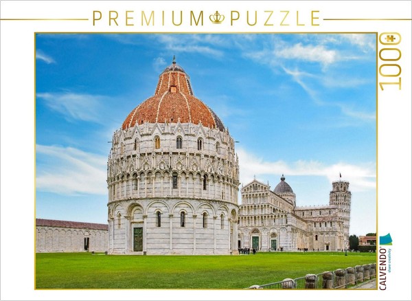 Calvendo Puzzle Baptisterium | 1000 Pieces, Finished Size 25.2 × 18.9 In (64 × 4-image