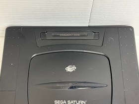 Sega Saturn Black MK-80000 Console - Not Fully Tested, Does Turn On
