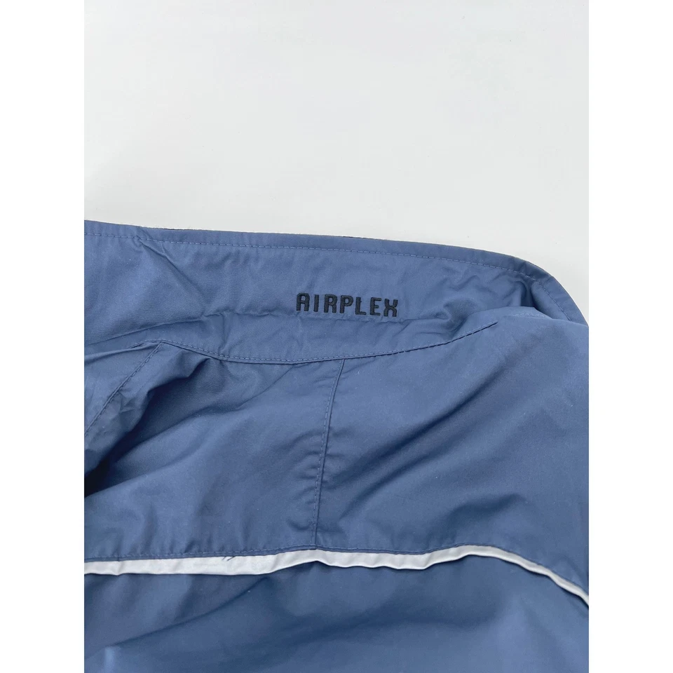 Chaleco Brooks Airplex Para Hombre Medio Azul Sin Mangas Cremallera Completa Ligero Correr Foto 3 de 4