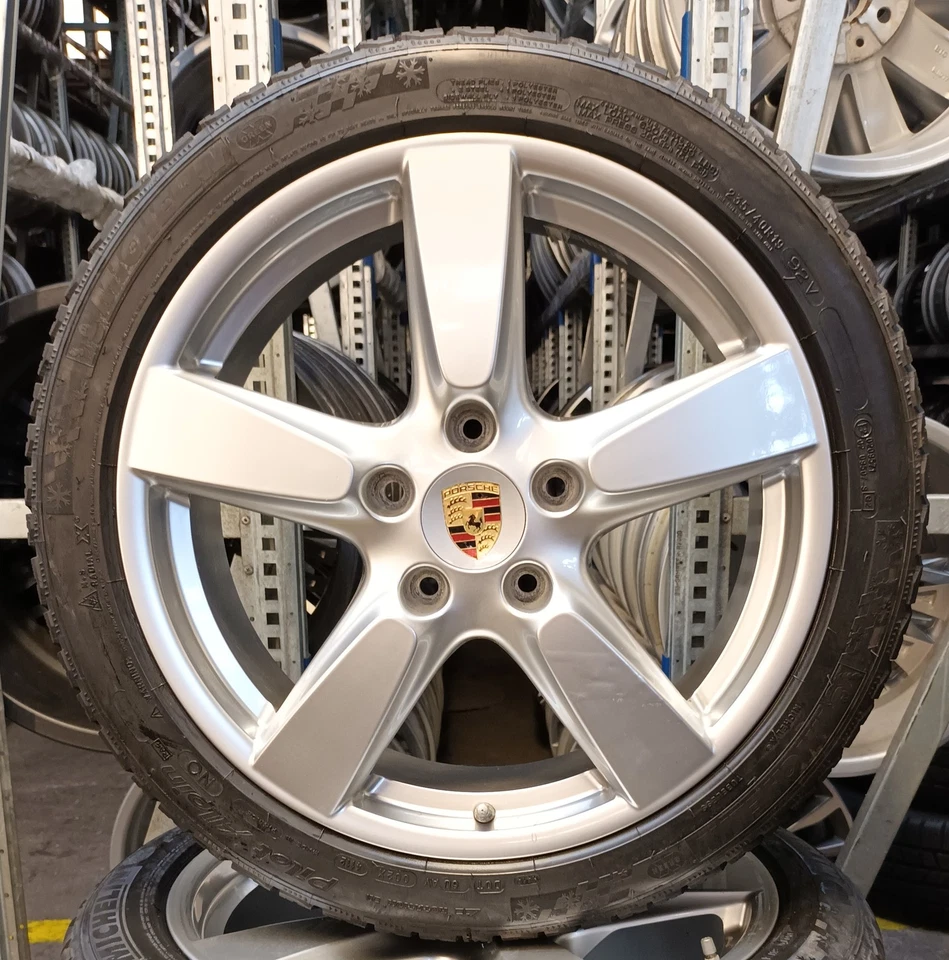 4x Original Porsche Winterräder 235/40 R19 92V - für Cayman 981 S Boxster 335 - Bild 2 von 4