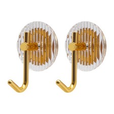 2 Pack Wall Hooks Adhesive Hooks Wall Hangers Wall Mounted