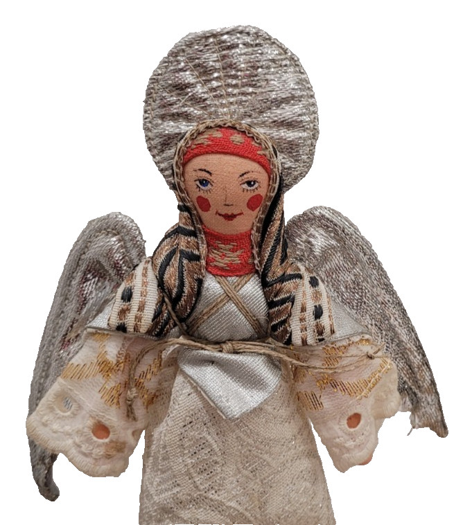 Alexandra Dubrovina Russian Angel Doll By Artist 6.5" Tall