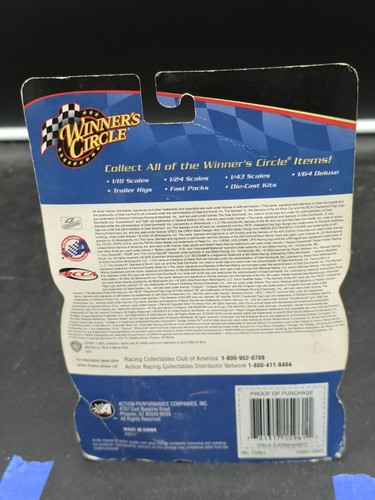 Adesivo NASCAR Winners Circle 15961 Dale Earnhardt Driver 2001 serie 1:64 - Foto 2 di 2