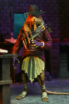 UNIVERSAL MONSTERS x TMNT - ULTIMATE SPLINTER VAN HELSING ACTION FIGURE BY NECA