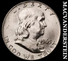 1963-D Franklin Half Dollar - Choice Gem Brilliant Unc++++  Lustrous  #J8767