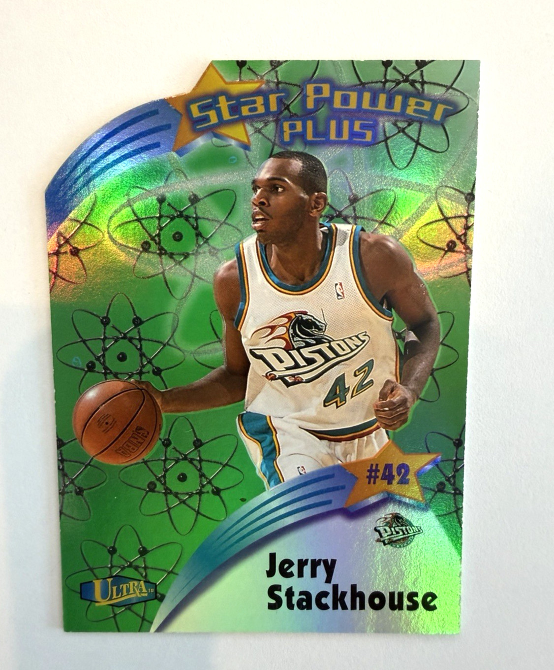 Jerry Stackhouse 1997 Fleer Ultra Star Power Plus #20 SPP NBA Pistons