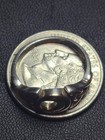 925 with 14k half moon incircle gold inlay, PSCL 925 14k Celtic Spiritual Jewel — photo 4