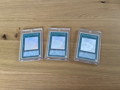 3x Mystischer Raum-Taifun / Mystical Space Typhoon Ghost Rare Yu-Gi-Oh! TCG