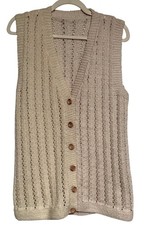 Handmade Unisex Knit Sweater Vest