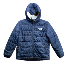 Patagonia Reversible Puffer Jacket Youth Boys Large Teddy Outdoor Winter Camping